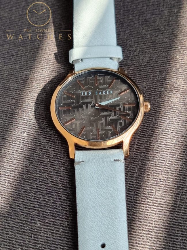 Ted Baker Ladies Watch Rose Gold Casing Quartz Watch Hover Image