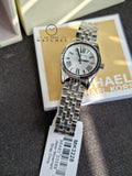 Michael Kors Women’s Quartz Stainless Steel White Dial 26mm Watch MK3228