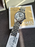 Michael Kors Women’s Quartz Stainless Steel White Dial 26mm Watch MK3228