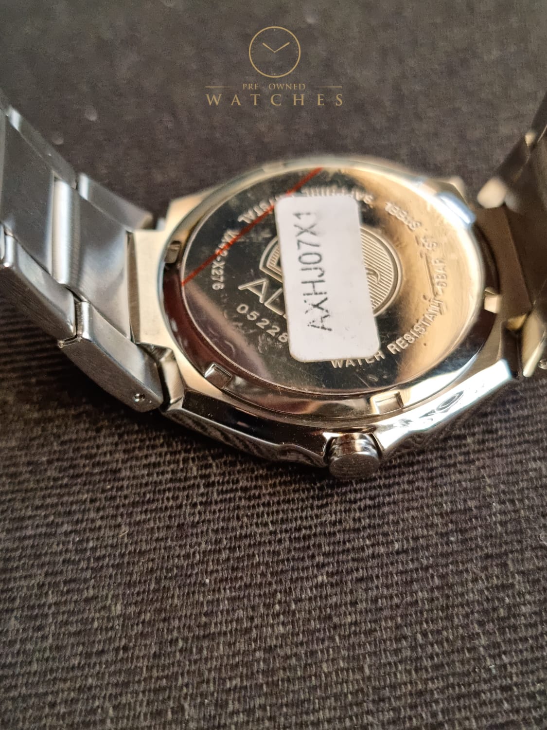 Alba Sub Brand Of Seiko Gents Watch Black Dial Date function Quartz Watch