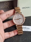 Michael Kors Women’s Quartz Stainless Steel Silver Dial 36mm Watch MK3887