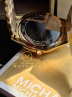 Michael Kors Ladies Slim Runway Gold-Tone Watch - MK4561
