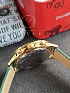 FOSSIL Townsman Chronograph Quartz Green Dial Men's Watch FS5599