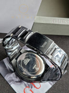 Guess Men’s Quartz Black Stainless Steel Black Dial 42mm Watch GW0572G3