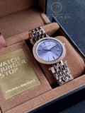 MICHAEL KORS Darci Purple Dial Rose Gold-tone Ladies Watch MK3400