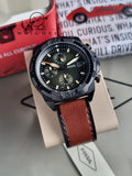 Fossil 44 mm Bronson Chronograph Leather Watch - FS5856