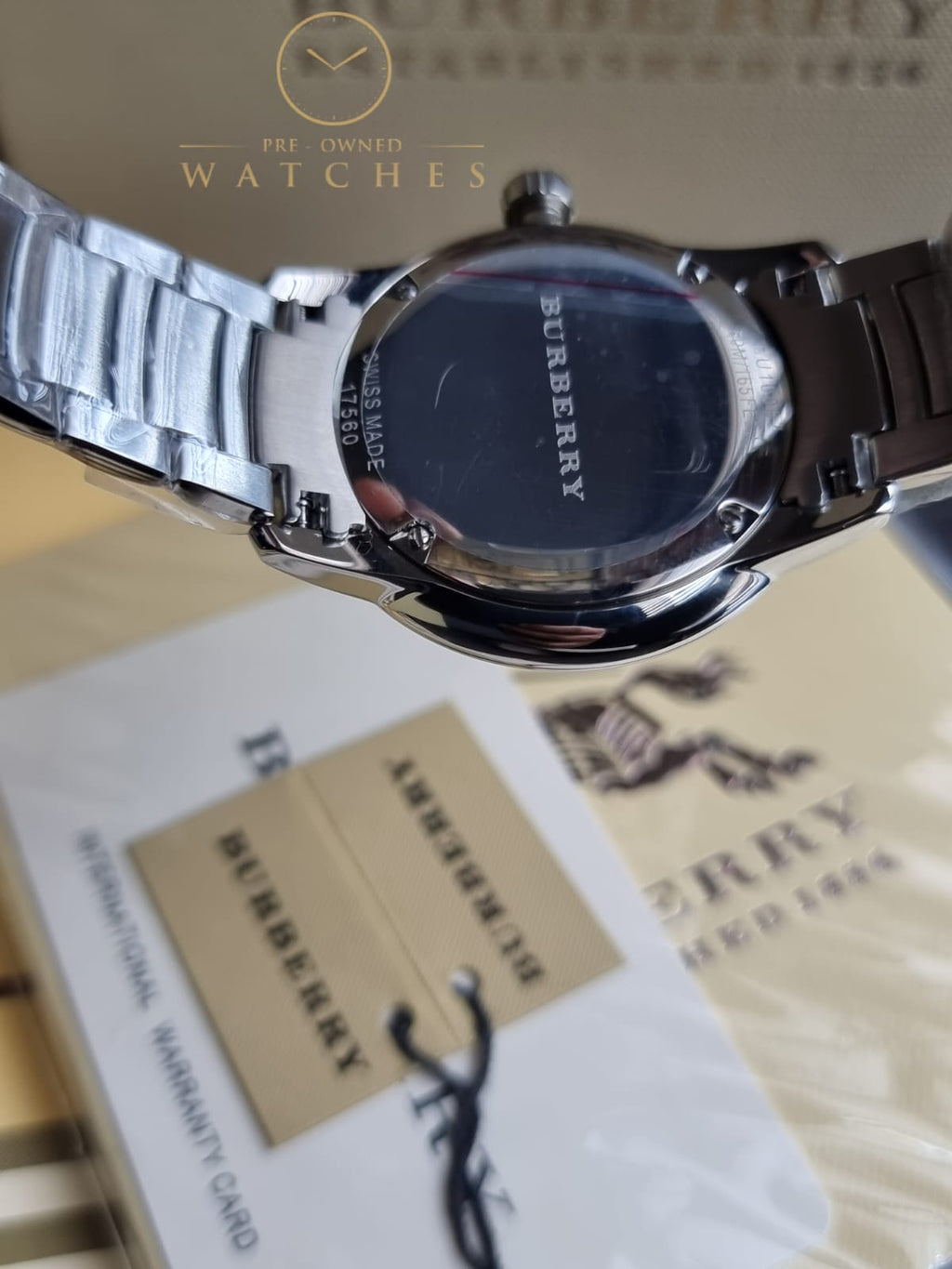 Burberry Men's Stainless Steel Bracelet Watch 40mm BU10007