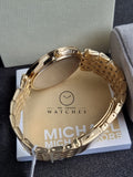 MICHAEL KORS Darci Blue Dial Gold-tone Ladies Watch MK3406