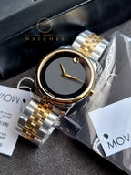 Movado Men’s Swiss Made Quartz Black Dial 40mm Watch 0606899