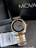 Movado Men’s Swiss Made Quartz Black Dial 40mm Watch 0606899