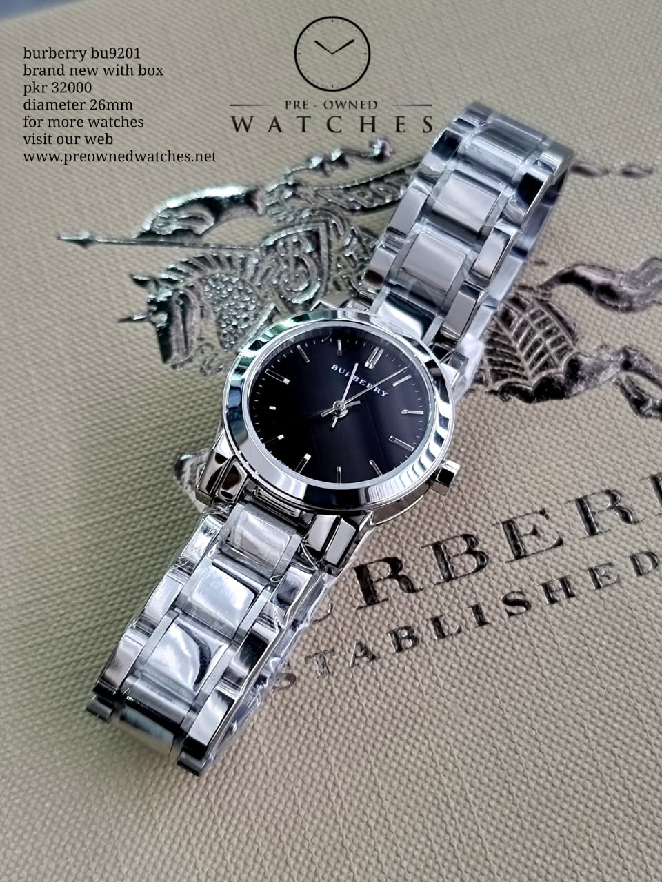 Burberry The City Bu9201 Women’s Analog Watch