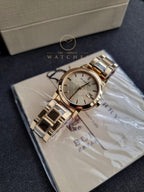 BURBERRY Light Champagne Dial Light Gold-tone Ladies Watch BU9134