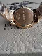 BURBERRY Light Champagne Dial Light Gold-tone Ladies Watch BU9134