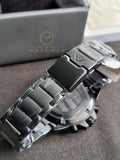 Emporio Armani Men’s Quartz Stainless Steel Black Dial 43mm Watch AR11363