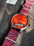 Versus Versace Red Dial 40mm Watch