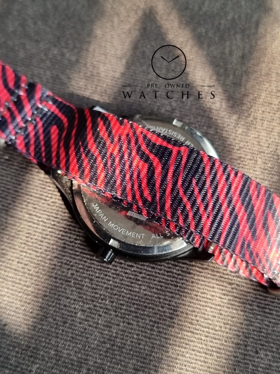 Versus Versace Red Dial 40mm Watch