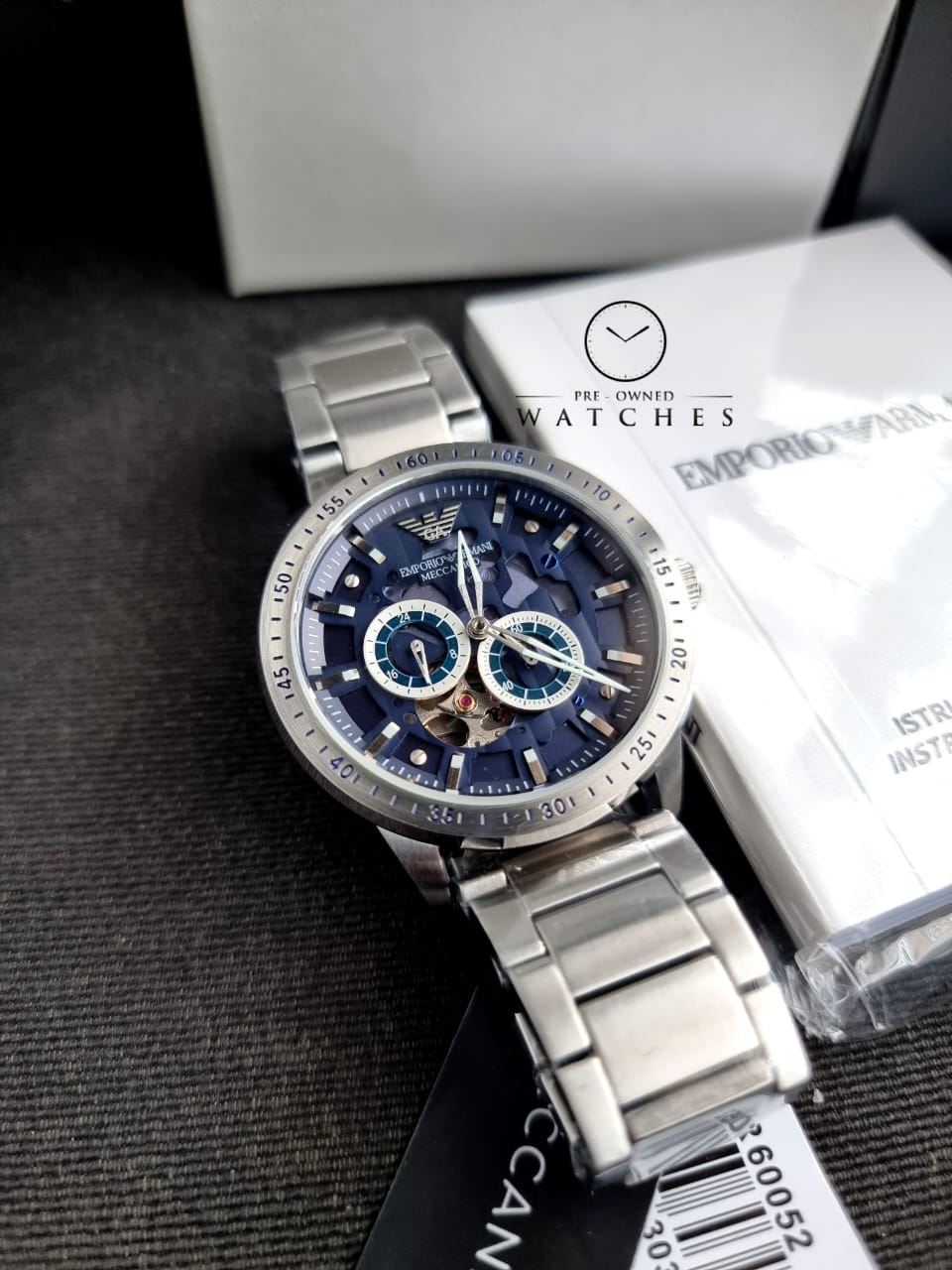 Emporio Armani Emporio Armani Automatic Stainless Steel Watch (Model: AR60052) (Model: AR60052)