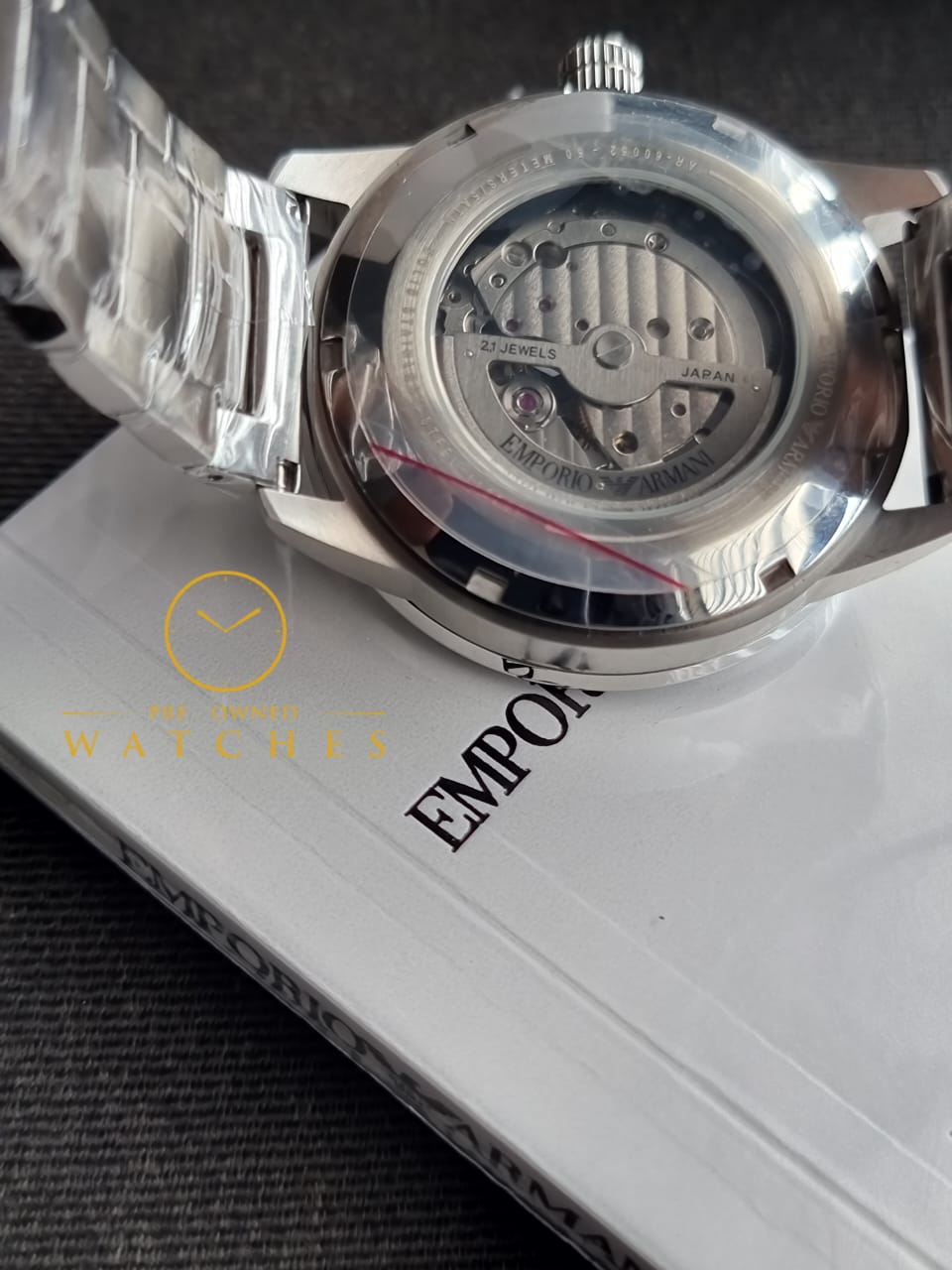 Emporio Armani Emporio Armani Automatic Stainless Steel Watch (Model: AR60052) (Model: AR60052)