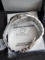Emporio Armani Blue Dial Stainless Steel Quartz AR11339 Men’s Watch