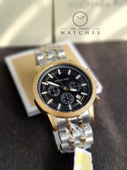 Michael Kors Men’s Quartz Two-tone Stainless Steel Black Dial 43mm Watch MK8954 (WITHOUT TAG)