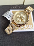 Michael Kors Women's MK6519 Slater Analog Display Quartz Gold Watch