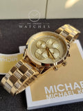 Michael Kors Women's MK6519 Slater Analog Display Quartz Gold Watch