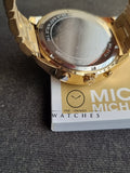 Michael Kors Women's MK6519 Slater Analog Display Quartz Gold Watch