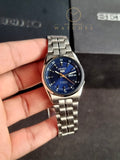 Seiko 5 Ladies Watch Blue dial 32mm Dial Size