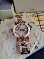 Burberry The City Rose Gold-Tone Ladies Watch BU9146