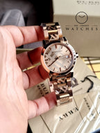 Burberry The City Rose Gold-Tone Ladies Watch BU9146