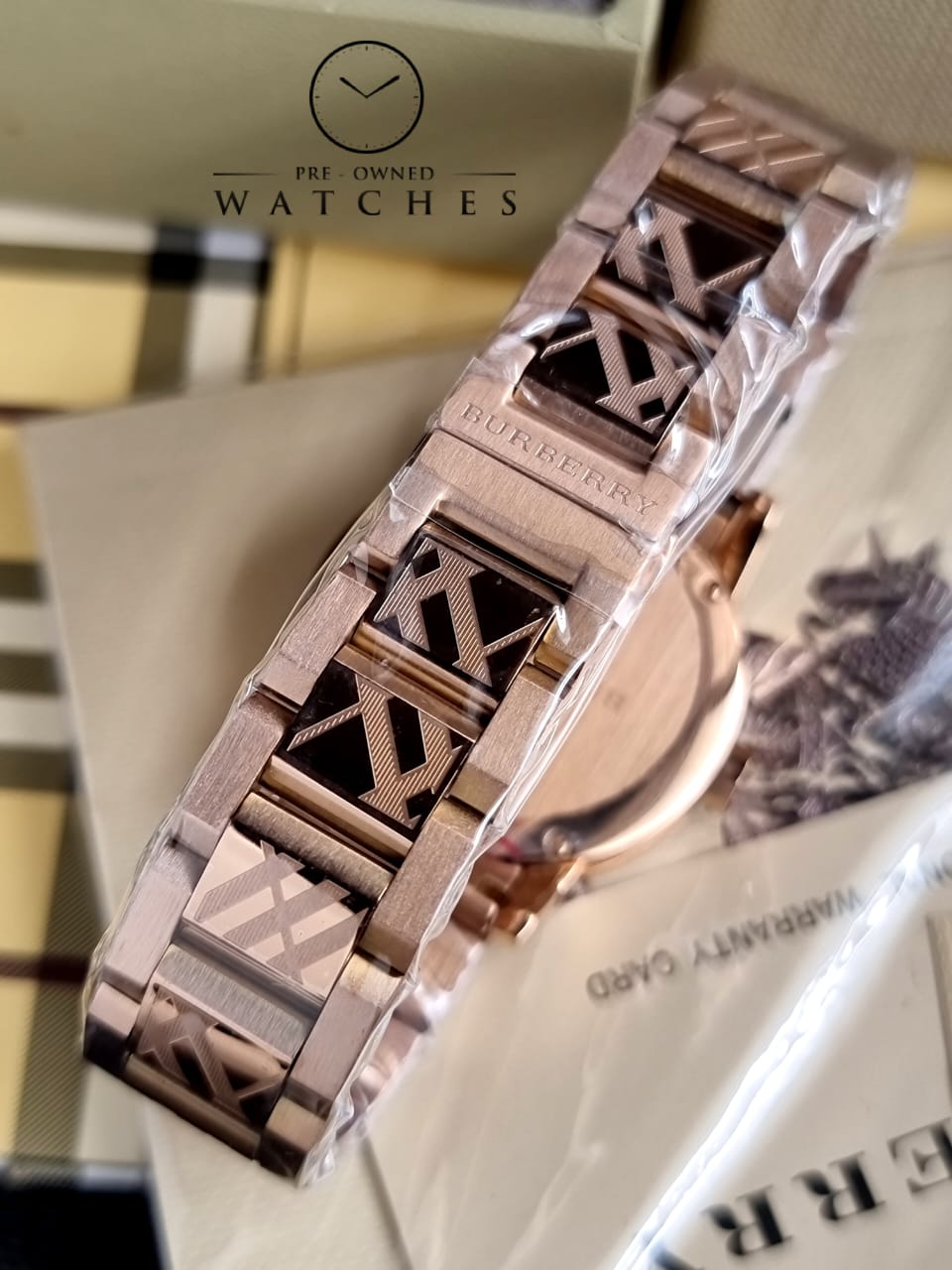 Burberry The City Rose Gold-Tone Ladies Watch BU9146