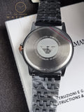 Emporio Armani Men’s Quartz Black Stainless Steel Black Dial 41mm Watch AR80021