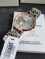 Emporio Armani Gent's Quartz Watch with Stainless-Steel-Plated Strap, Two Tone, 18 (Model: AR1677