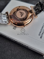 Emporio Armani Gent's Quartz Watch with Stainless-Steel-Plated Strap, Two Tone, 18 (Model: AR1677