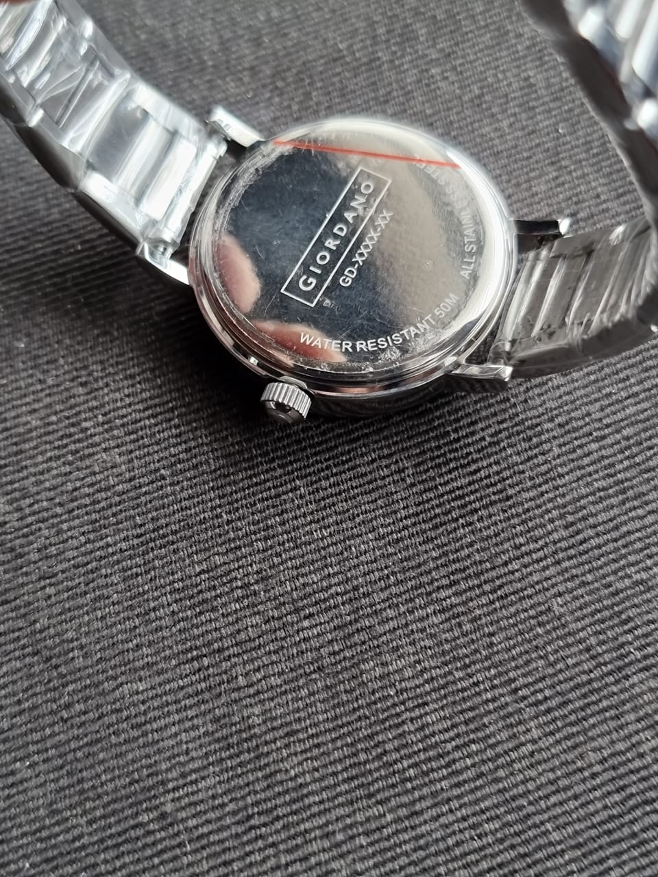 Giordano Ladies Watch Orange Dial 35mm Watch