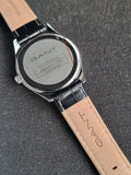 Gant Gents Watch White Dial Black Leather Strap