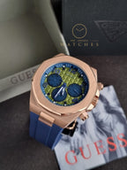 GUESS Analog Green Dial Men's Watch-GW0583G3