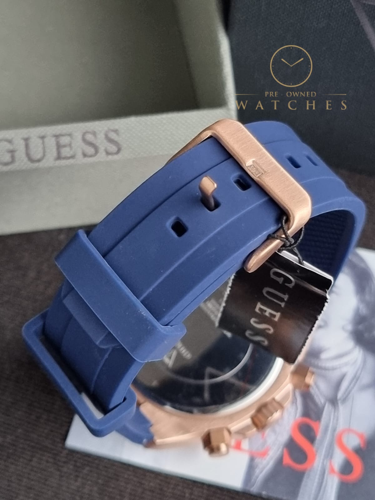 GUESS Analog Green Dial Men's Watch-GW0583G3