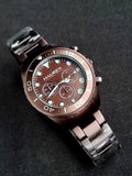 HAUREX Ink Brown Aluminum Men's Watch 0k374UMM