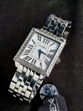 Haurex Ladies Watch Square Dial White Dial  Quartz Watch