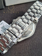 Emporio Armani Men's Stainless Steel Chronograph Dress Watch with Steel or Leather Band