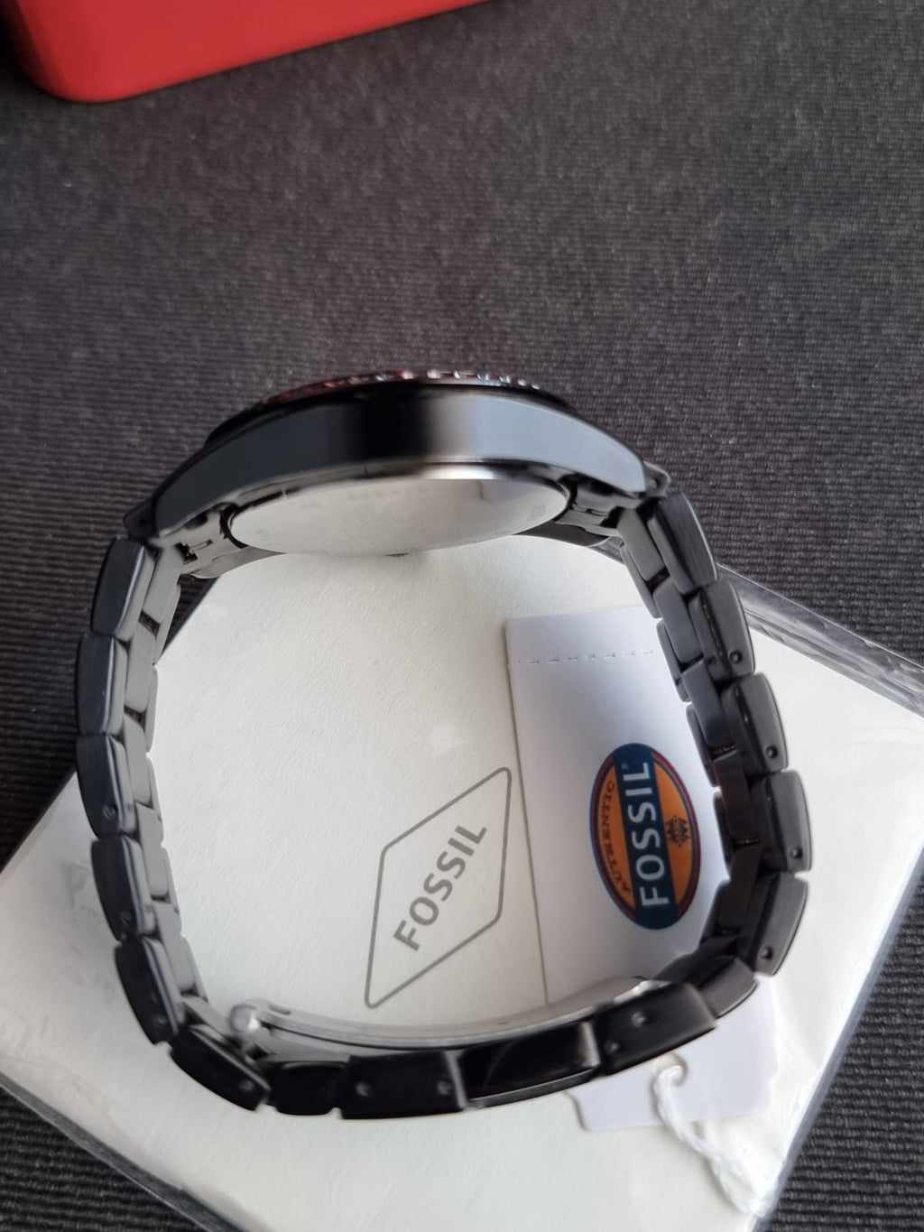 Fossil Women's Riley Quartz Stainless Steel Multifunction Watch, Color: Black Glitz (Model: ES4519)