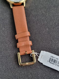 Kate Spade Women's Metro Gold Tone Zodiac SCORPIO Leather Watch KSW1194