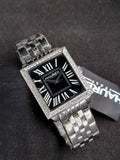 Haurex Ladies Watch Square Black Dial 34mm Dial Watch