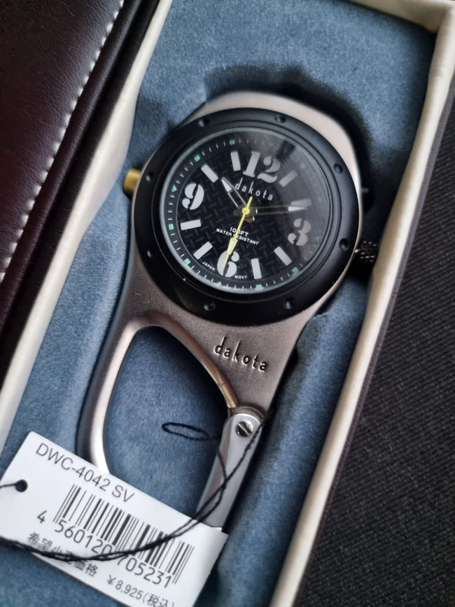 Dakota miniclip Military Pocket Watch Hover Image