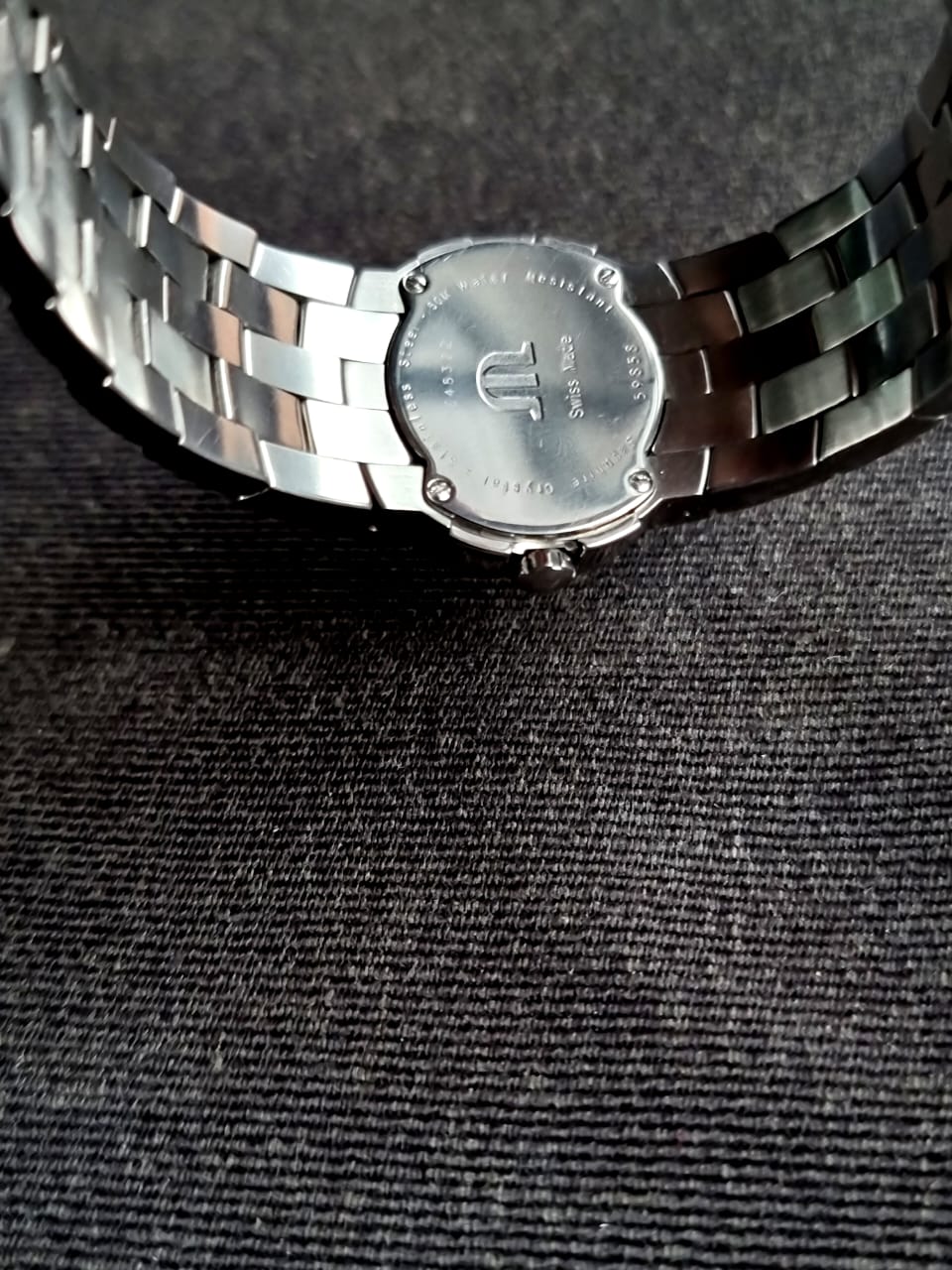 Vintage Maurice Lacroix Intuition 59858 Stainless Steel Quartz Ladies Watch 2048