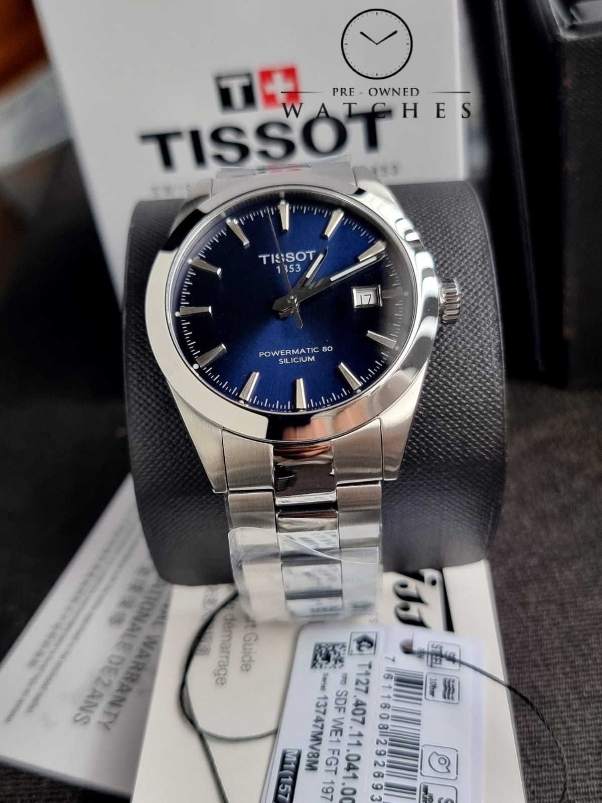 TISSOT GENTLEMAN POWERMATIC 80 SILICIUM T127.407.11.041.00