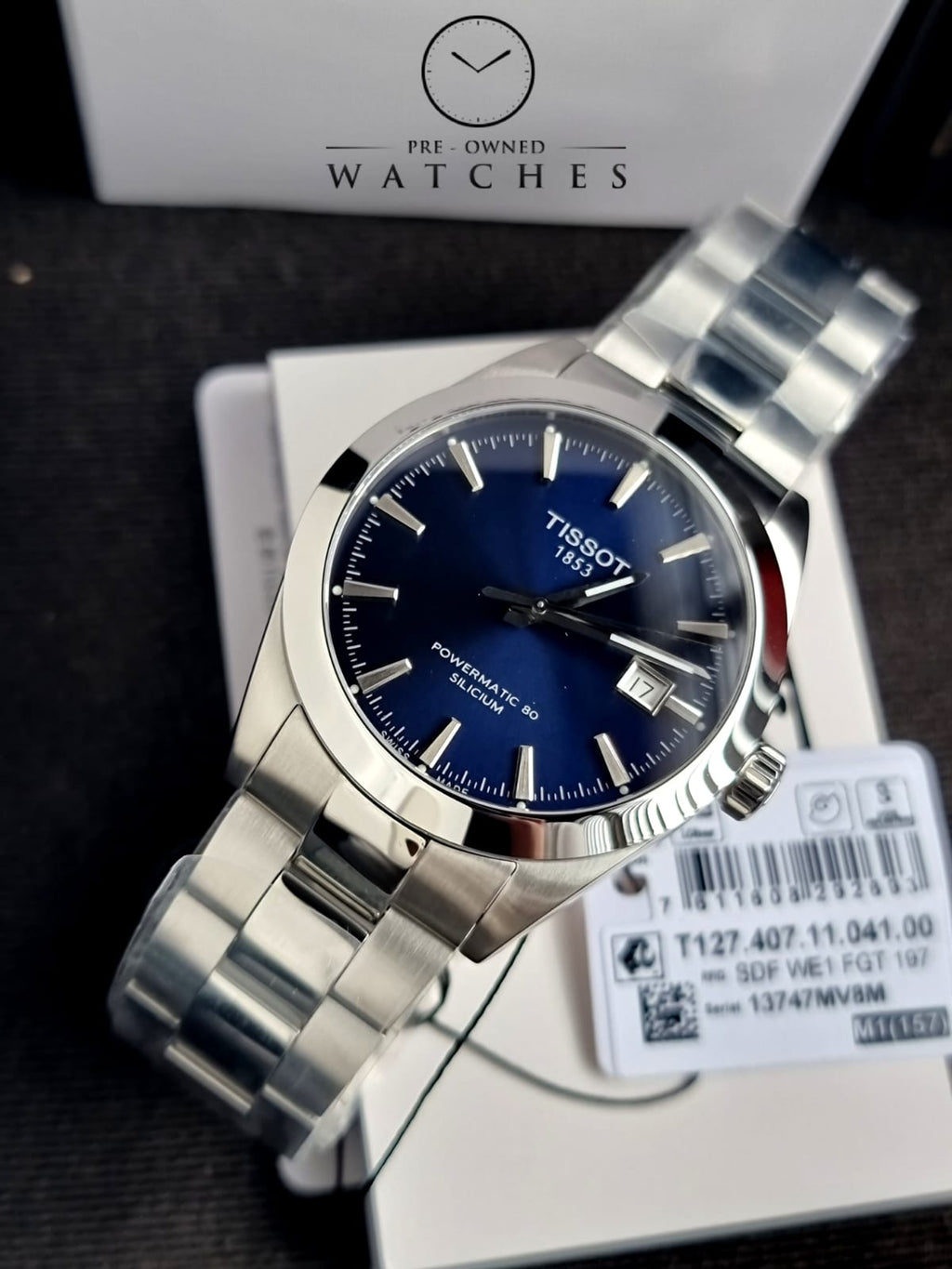 TISSOT GENTLEMAN POWERMATIC 80 SILICIUM T127.407.11.041.00