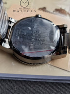 BURBERRY Men’s Swiss Made Stainless Steel Grey Dial 42mm Watch BU9381