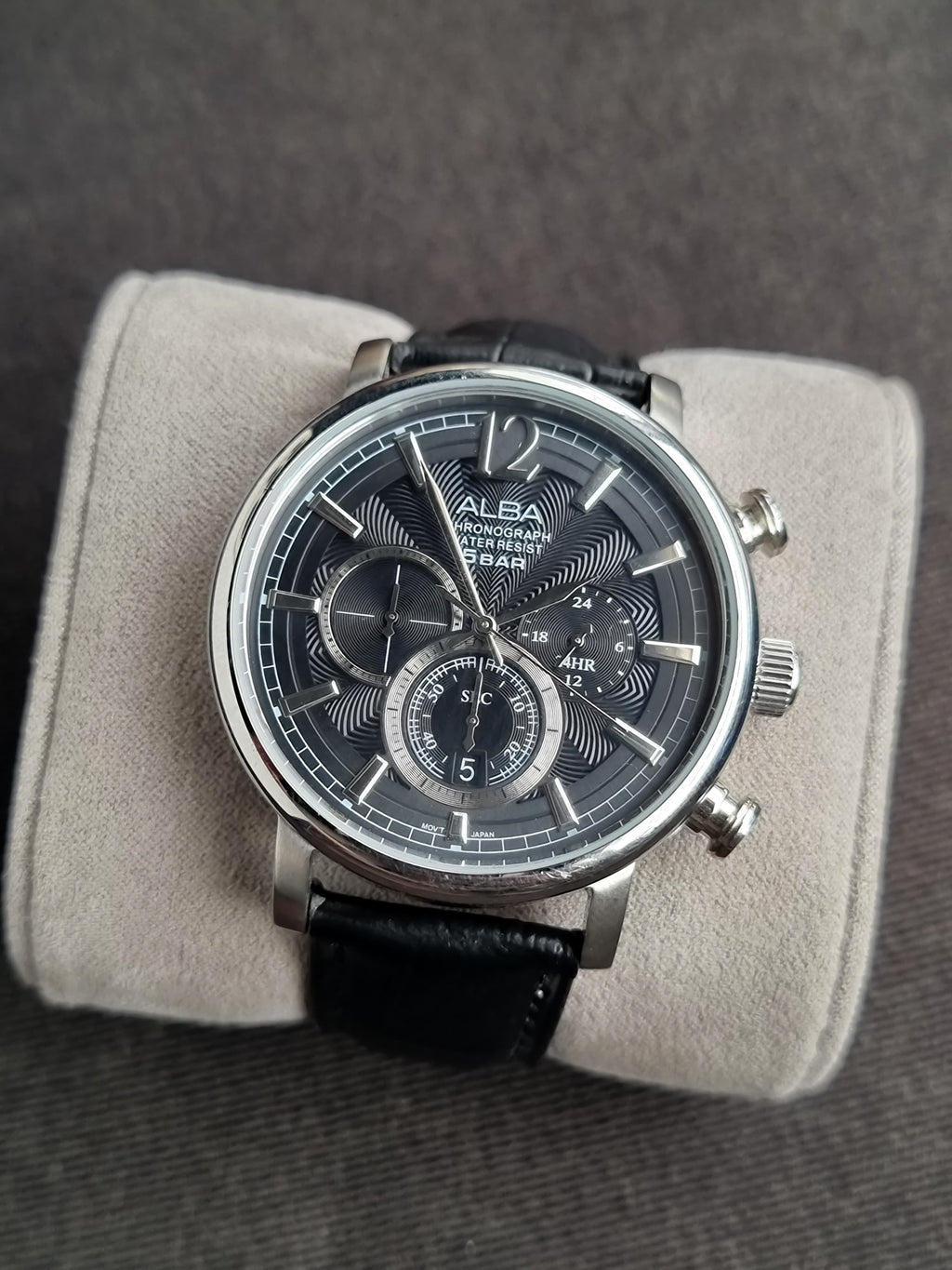 Alba Sub Brand Of Seiko Chronograph Gents Watch 44mm Quartz Watch